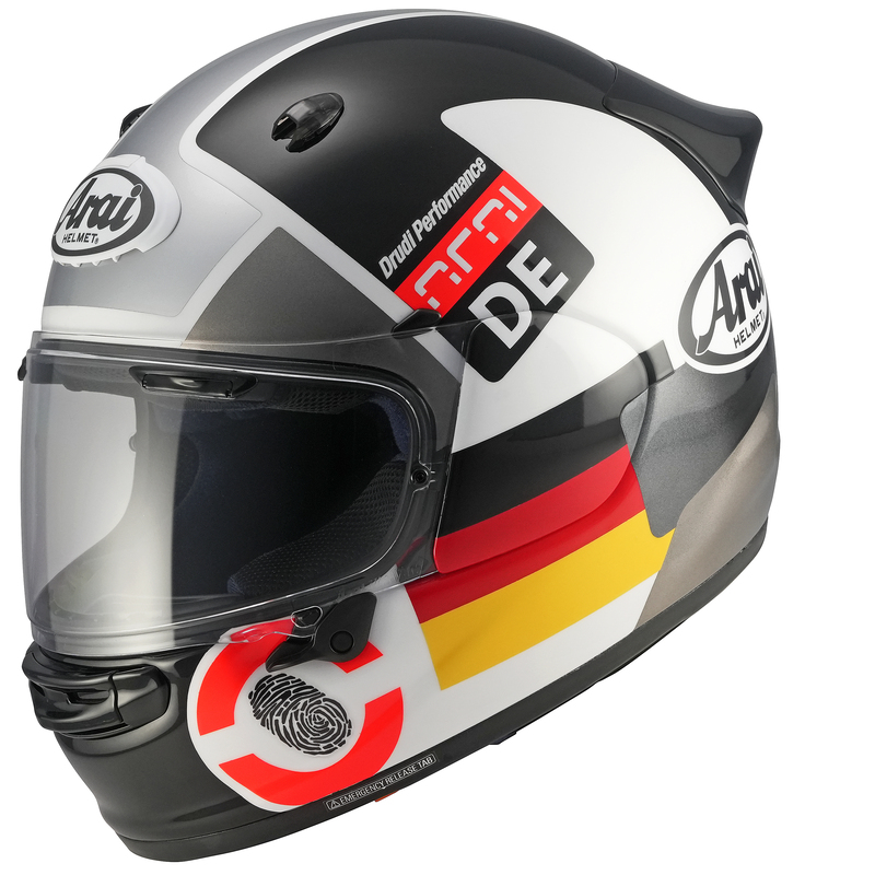 ARAI QUANTIC NATION DE Helm - Multicolor
