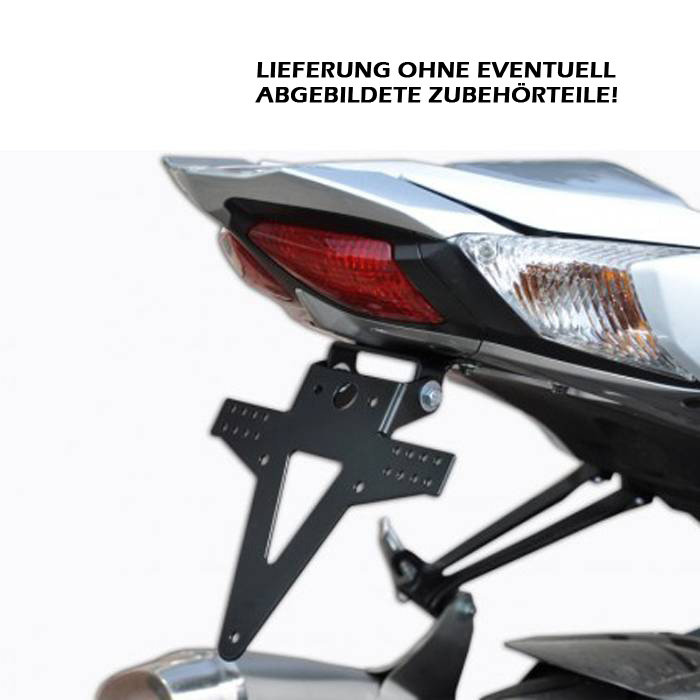Kennzeichenhalter passend für Suzuki GSX-R 1000 09-16