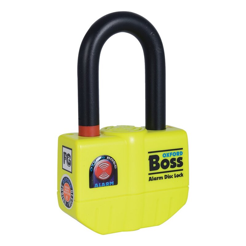 OXFORD Boss Alarm Kettenschloss 12mm x 2.0m OXFORD Boss Alarm Kettenschloss 12mm x 1.5m
