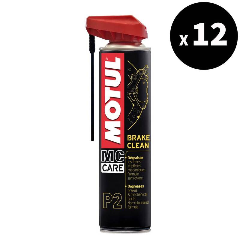 MOTUL MC Care P2 Bremsenreiniger - Spray 400ml x12 MOTUL MC Care P2 Bremsenreiniger - Spray 400ml x12