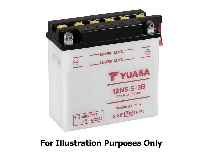 YUASA Blei/Säure Batterie ohne Säurepack - 12N24-3A YUASA Blei/Säure Batterie ohne Säurepack - 12N24-3A