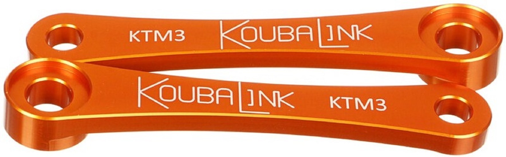 KOUBALINK Tieferlegungssatz (44.5 mm) Orange - passend für KTM KOUBALINK Tieferlegungssatz (44.5 mm) Orange - passend für KTM